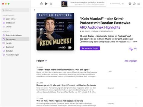 Podcast Tipp Kein Mucks Krimi Hörspiel Klassiker der ARD Sender