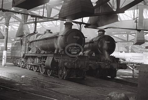 The Transport Library Br British Railways Steam Locomotive 5951 Clyffe Hall Class Collett Gw