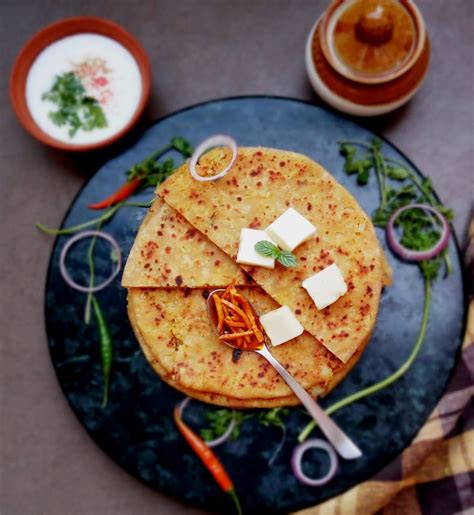 Gobi Paratha Indian Flat Breads Recipes Palate S Desire