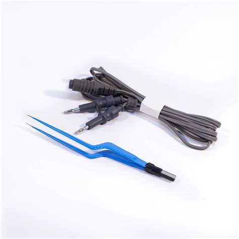 Pinza Bipolar Mm Cm Aguda Bayoneta C Cable Medibel Sa