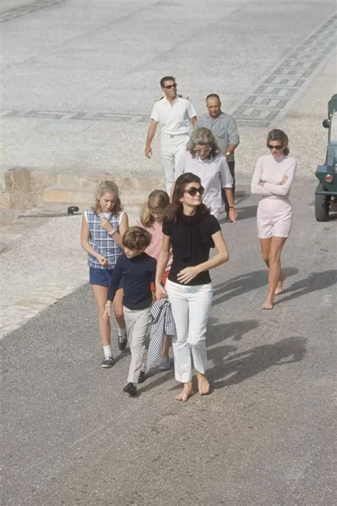 Jackie Kennedy Wedding Jacqueline Kennedy Onassis Life Pictures Stock Pictures Greece