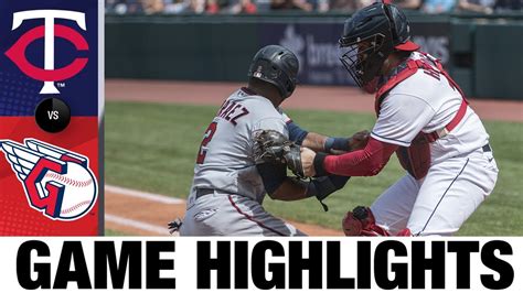 Twins Vs Guardians Game Highlights Mlb Highlights Youtube