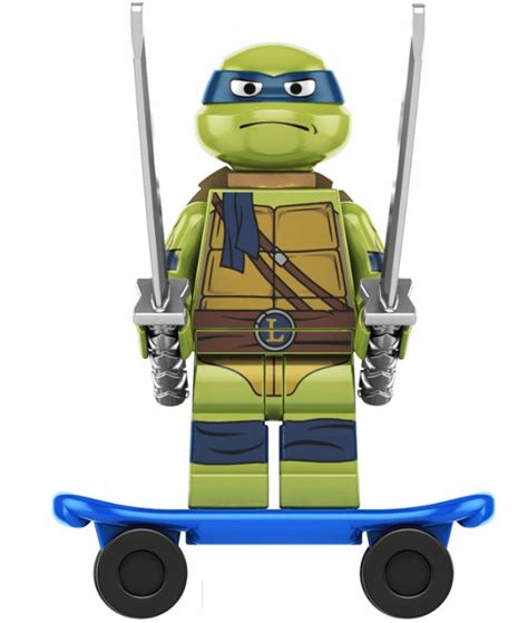 KLOCKI FIGURKA LEONARDO WOJOWNICZE ŻÓŁWIE NINJA TURTLES porównaj ceny