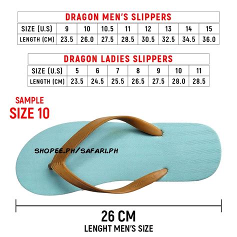 Dragon Slippers For Men D23 Rubber Flip Flops Philippine Made Big