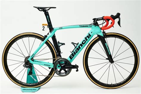 Team Jumbo Visma George Bennett Bianchi Oltre Xr Celeste