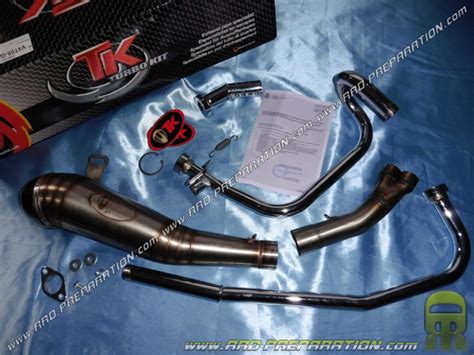 Pot d échappement TURBOKIT TK GP H3 pour HYOSUNG COMET GT 125 4T