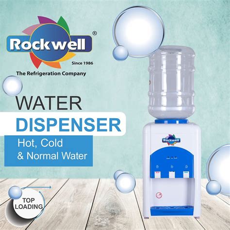 Rockwell Model Xtra Pure R Water Dispenser With Bottom Cooling Cabinet