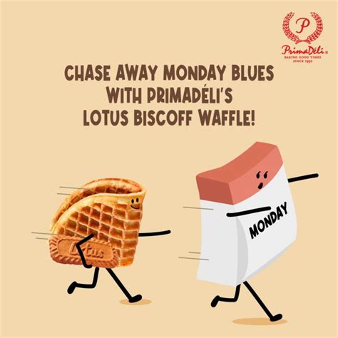 PrimaDeli Lotus Biscoff Waffle Valid Until 31 Jul 2023