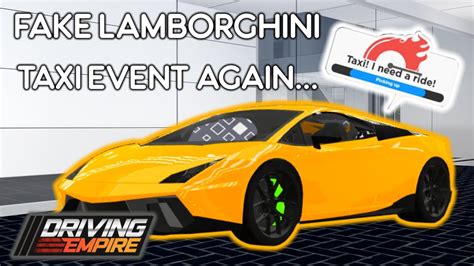 FAKE LAMBORGHINI Driving Empire UPDATE YouTube