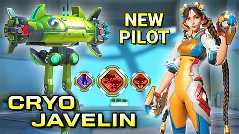 New Pilot Stefania Javelin Rack Cryo Javelin With Md Mech