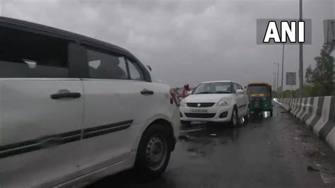 TOI Delhi On Twitter Waterlogging And Traffic Jam At Rao Tularam