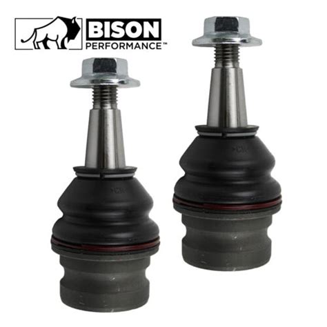 Bison Performance 2pc Set Front LH RH Lower Ball Joint For Audi A4 A5