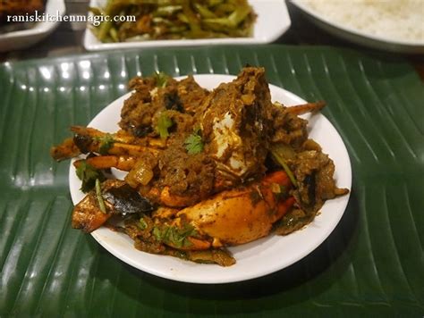 Crab Fry Kerala Style