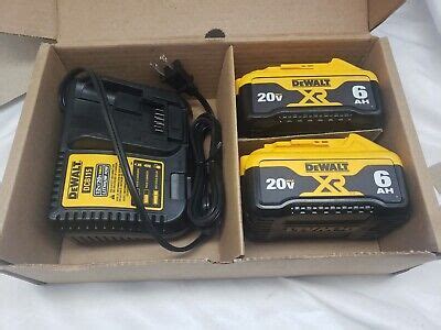 Genuine Dewalt Dcb V Ah Max Xr Li Ion Power Tool Batteries