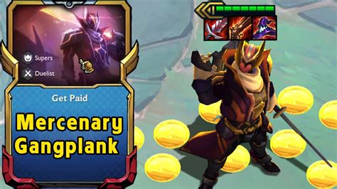 Mercenary Gangplank Is Back Tft Pbe Set Youtube