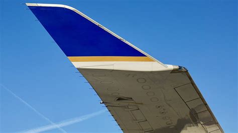 United Airlines Boeing Winglet At San Francisco Airpor Flickr