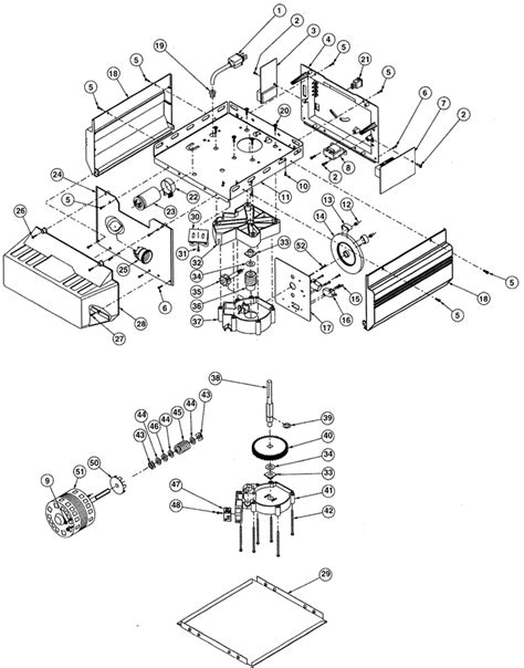 Genie Motor Head Parts Pmx60 Pmx65 Pmx75 Pmx80 Pmx85 Pmx300 Ica