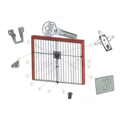 Kit sécurité pour portes basculantes Prefer KW574