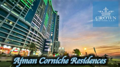 Corniche Residences Ajman Duplex 3 Bedroom Hall Apartment Youtube