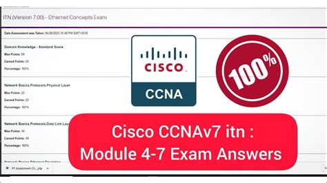 Ccna Module Test Exam Answers Itn Version Ethernet