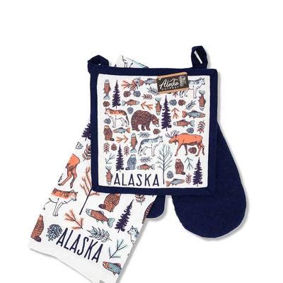 Tongass Trading Company Alaska Souvenirs 3 Pc Kitchen Set