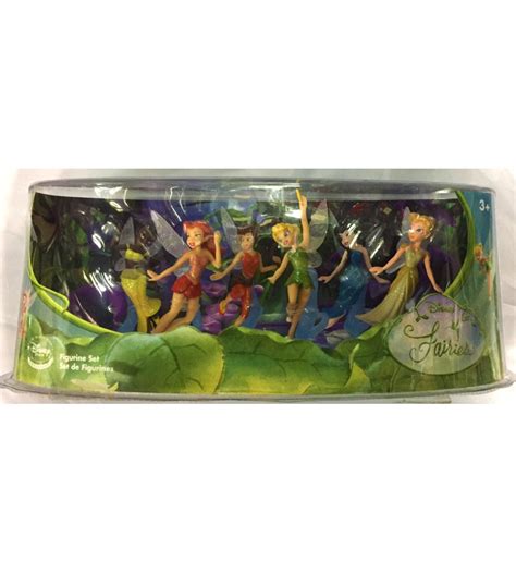 Disney Fairies Tinkerbell And Fairies Pvc Figure 6 Pack Visiontoys