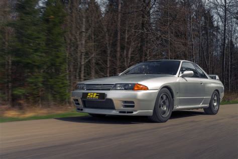 St Coilovers Are Road Legal In Germany For The Nissan R32 Skyline Gt R