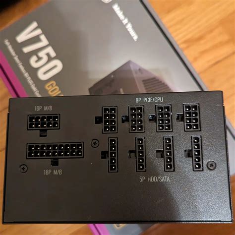 Cooler Master V750 Gold V2 Full Modular,750W, 80+ Gold Efficiency, Semi ...