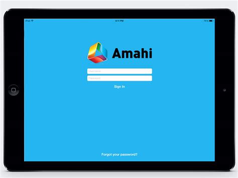 Amahi for iPad, iPhone and iPod touch