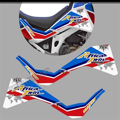 Africa Twin Adventure Sport Wind Deflectors Visor Set Stickers For