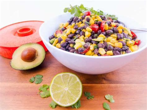 Black Bean Corn And Avocado Salad Whole Made Living