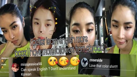 Cute Korean Girl Goes Instagram Live Jess0223 Youtube