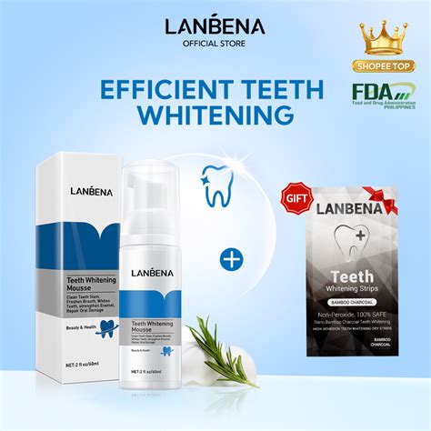 Lanbena Teeth Whitening Mousse Toothpaste Oral Hygiene Remove Tartar