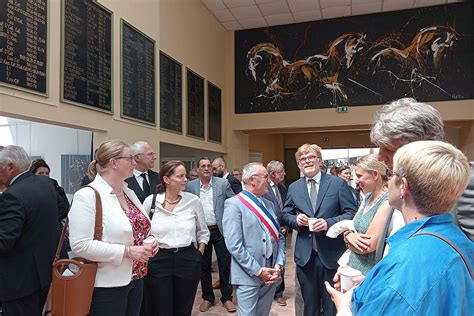 Saumur Le Ministre De Lagriculture Marc Fesneau En Visite Lifce