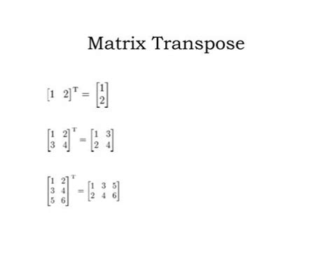 Matrix Transpose