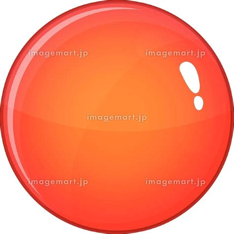 Round red button icon cartoon styleのイラスト素材 188454261 イメージマート