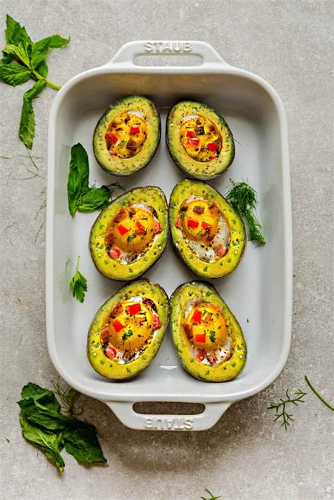 Avocado Egg Cups - Low Carb, Keto, Paleo - Life Made Sweeter