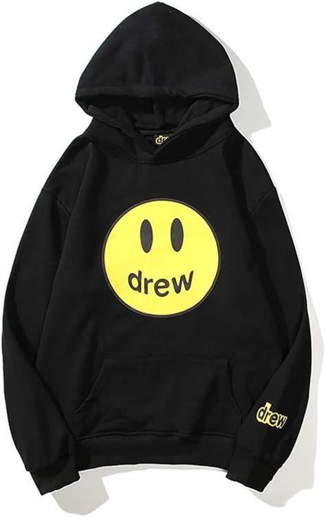 Moda Drew House Smiley Sudadera Con Capucha Cara Impresión Parejas Con