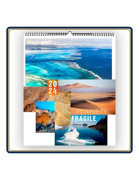 Illustr Feuillets Plan Te Fragile Le Calendrier Pub Marquage