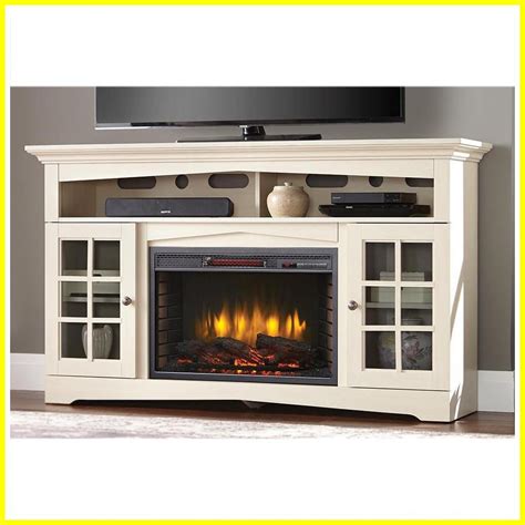 Cream Fireplace Tv Stand - Councilnet