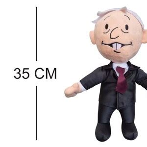 Amlo Pejeluche Peluche Andres Manuel Lopez Obrador Mexican Etsy