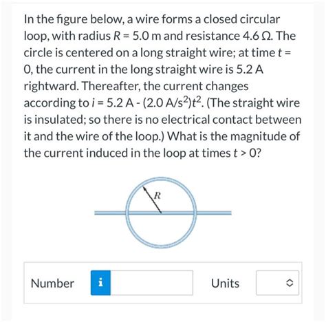 Solved In The Figure Below A Wire Forms A Closed Circular Chegg