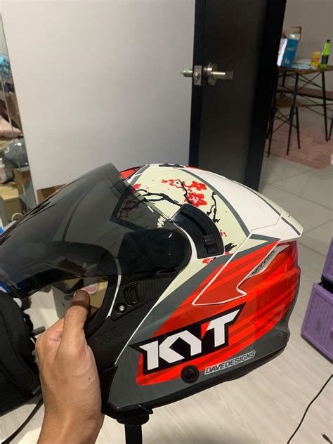 HELMET KYT NFJ XL Auto Accessories On Carousell