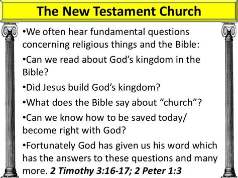 The New Testament Church