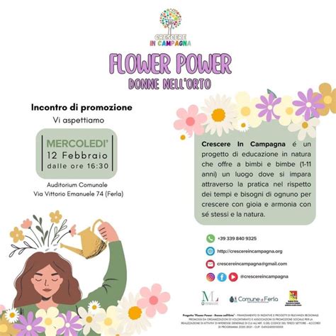 Crescere In Campagna A Ferla L Iniziativa Flower Power Donne Nell