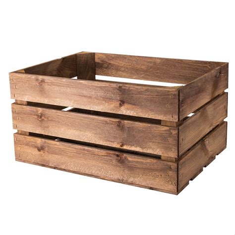 Rectangular Open Crates Industrial Wooden Packing Crate For Packaging