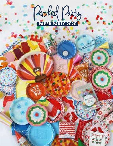 Packed Party Paper Party Supply Catalog By Packedparty Issuu