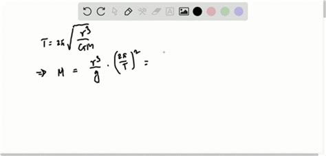 SOLVED:What is the orbital radius of an Earth satellite having orbit and compare the value ...