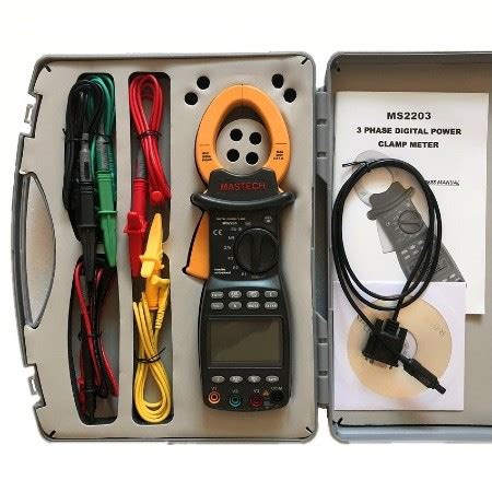 Mastech Ms Three Phase Power Clamp Meter