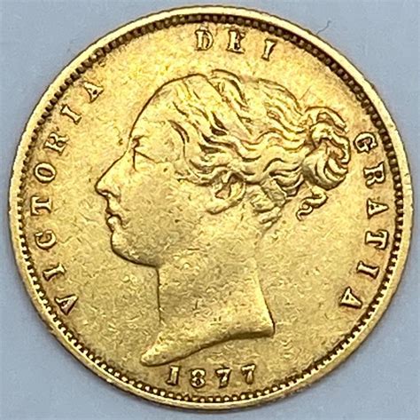 United Kingdom Victoria 1837 1901 1 2 Sovereign 1877 Catawiki